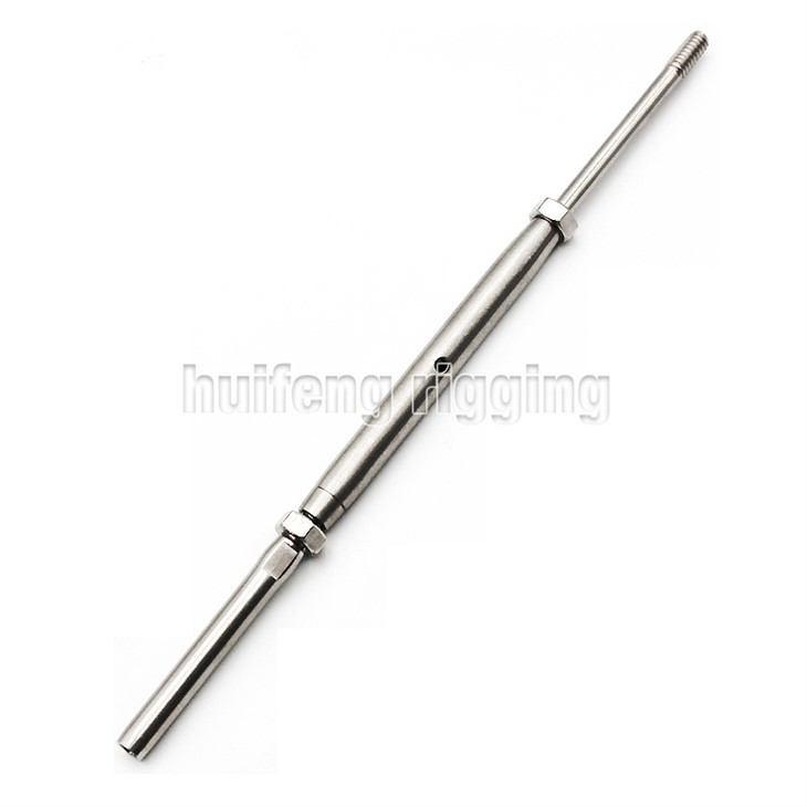 Sekrup rigging dengan swage stud tipe Eropa