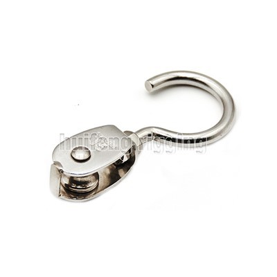 Putar hook katrol blok single sheave
