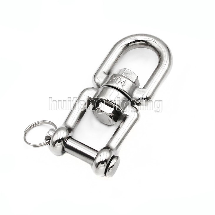 Putar dengan mata pin clevis dan rahang